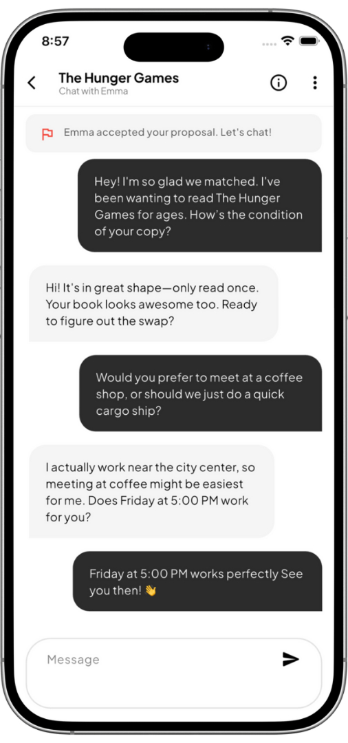 3. Chat & Swap Your Way