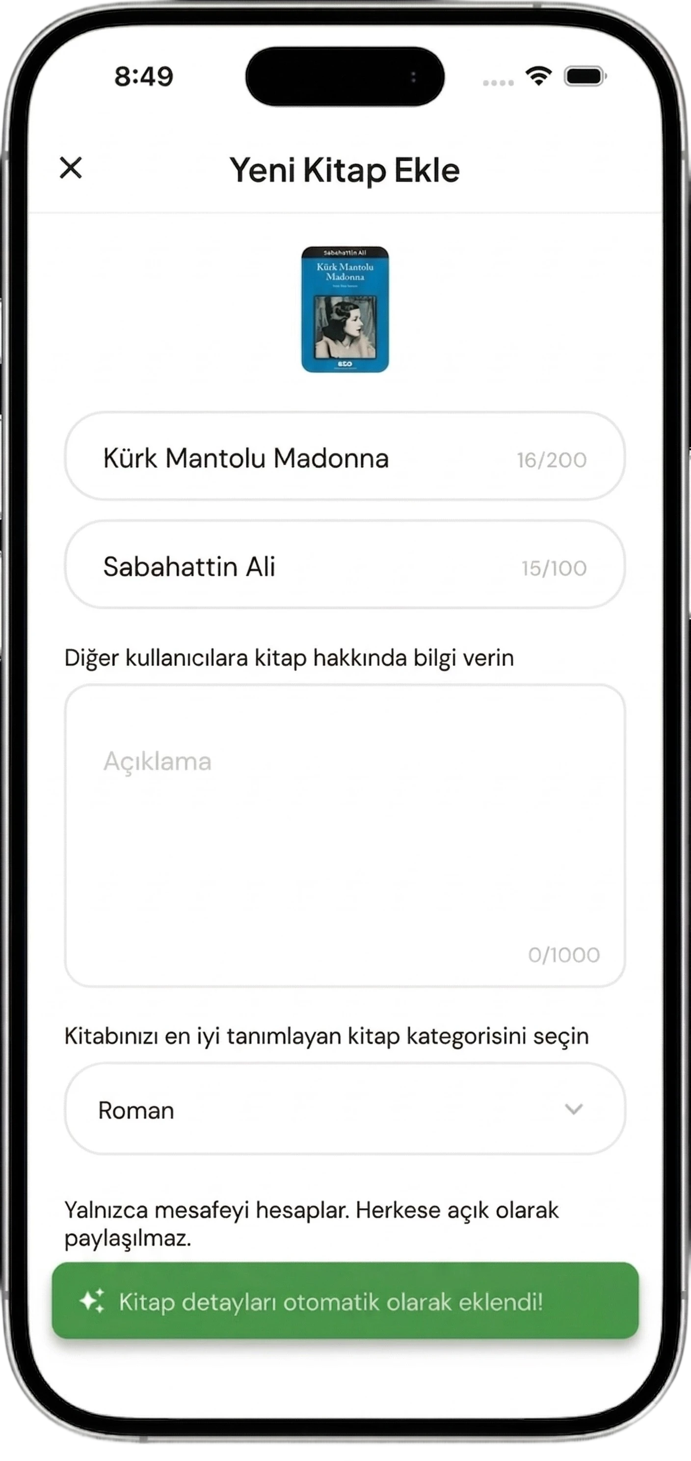 1. Saniyeler İçinde Listele