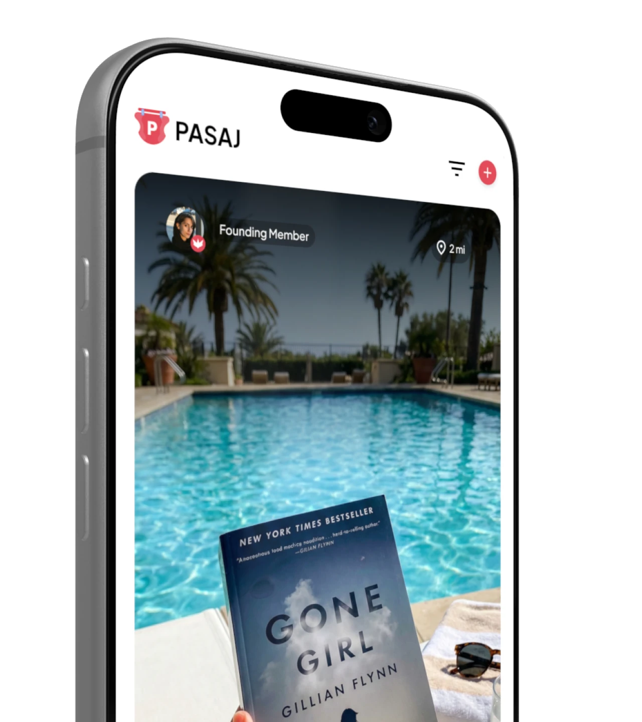 Pasaj app on phone