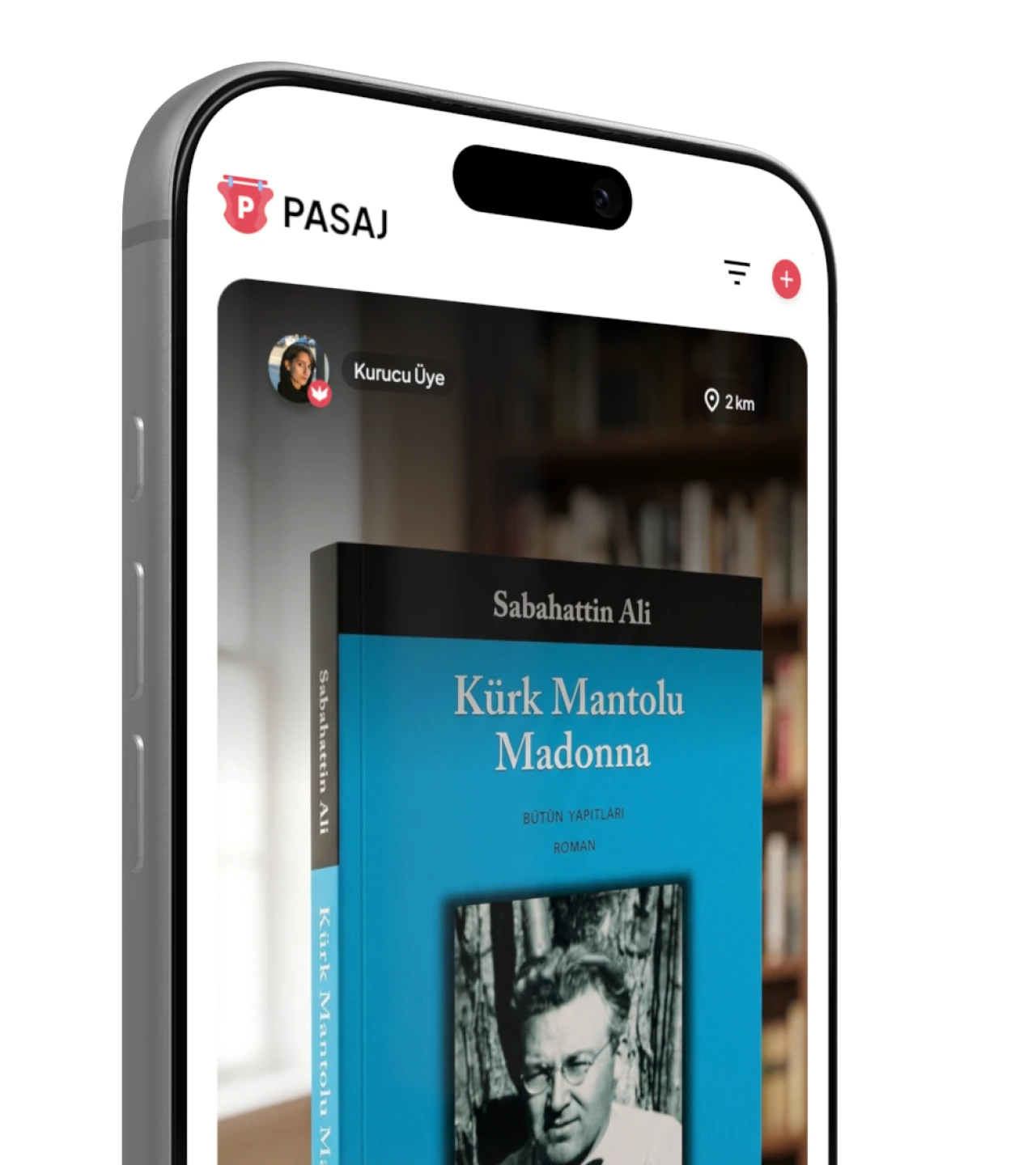 Pasaj app on phone
